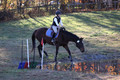 Caroline Morel on Lizzie, Green Horse Trials Junior