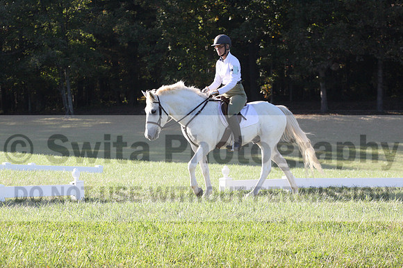 Jeanne Jeffer on Snowball's Chance, Green Horse Trials