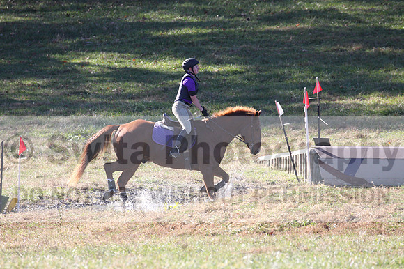 Riley McNaron on Ben Jammin', Beginner Novice Horse Trials Junior B