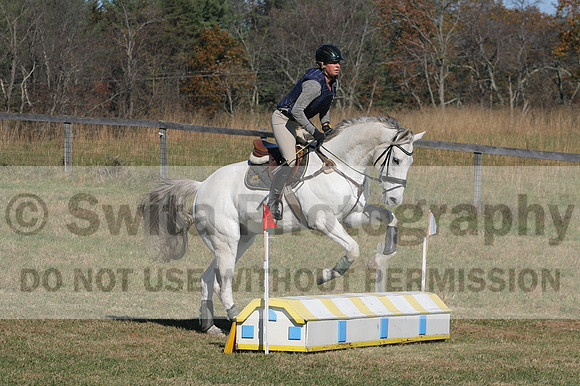 Jennifer Cobb on Snowbird, Beginner Novice Horse Trials Senior A