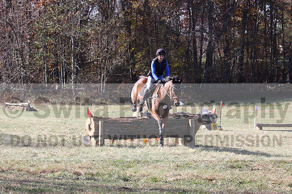 Francesca Toms on Top Secret, Novice Horse Trials Junior