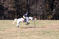 Eliza Carr Schmidt on Christmas Belle, Beginner Novice Horse Trials Junior B