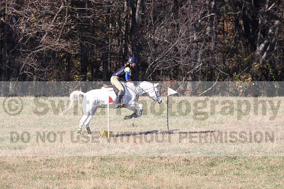 Eliza Carr Schmidt on Christmas Belle, Beginner Novice Horse Trials Junior B
