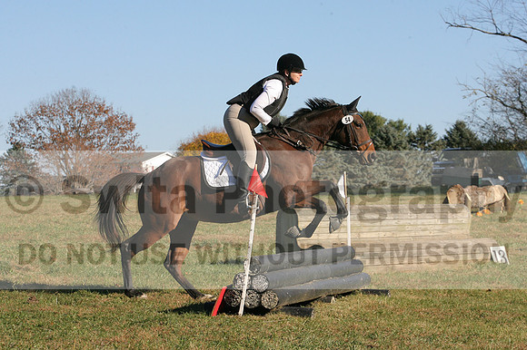 Kathleen Pimblett on Royal Grace, Advanced Green Combined Test