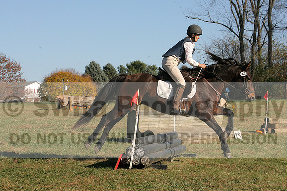 Erica Jones on Bingo, Advanced Green Horse Trials Senior A