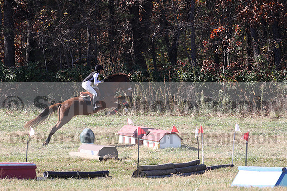 Ingrid Dunn on Ruby Redbird, Beginner Novice Horse Trials Senior C