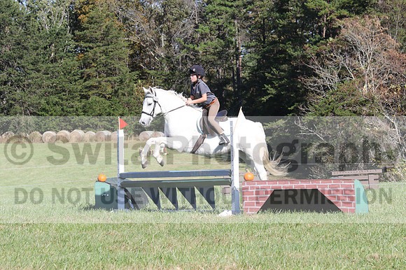 Violet Cross on Elpin Odin, Beginner Novice Horse Trials Junior B