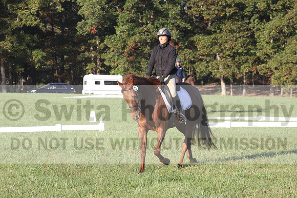 Jenny Rosner on Abbey Moon, Training Horse Trials