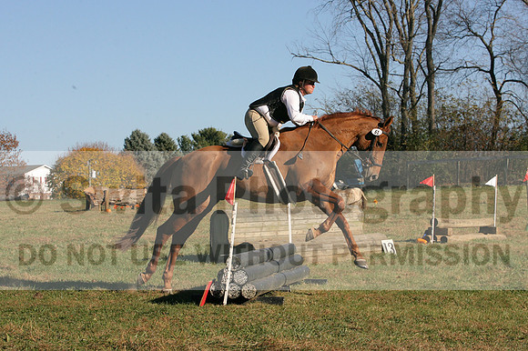Elizabeth Brown on Adagio, Advanced Green Horse Trials Senior A