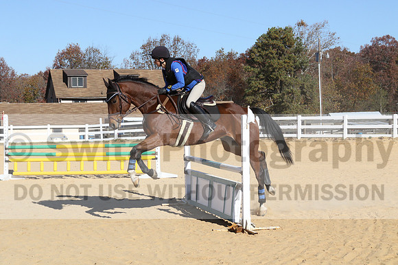 Francesca Toms on Top Secret, Novice Horse Trials Junior