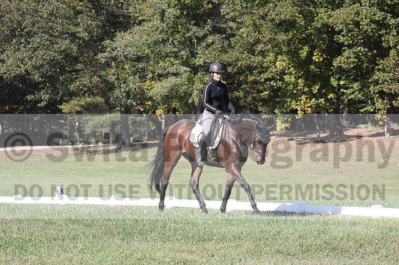 Brooke Bayley on Unbroken, Beginner Novice Horse Trials Senior A
