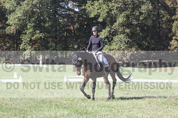 Brooke Bayley on Unbroken, Beginner Novice Horse Trials Senior A