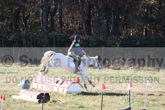 Eliza Carr Schmidt on Christmas Belle, Beginner Novice Horse Trials Junior B