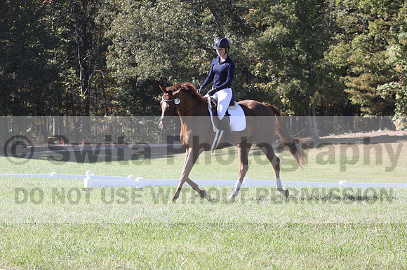 Charlotte Stillfried on Killian, Beginner Novice Horse Trials Junior B