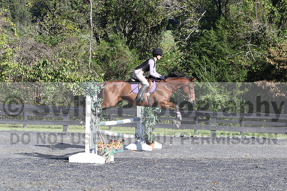 Mandolin Whitten on Thistle, Novice Horse Trials