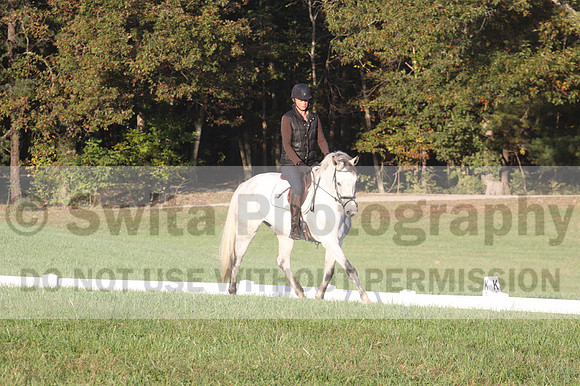 Liz Riley on Ice Storm, Training Horse Trials
