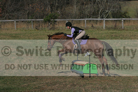 Mandolin Whitten on CJ, Beginner Novice Horse Trials Junior B
