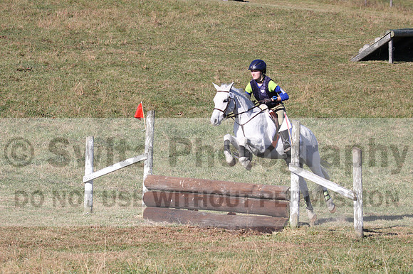 Eliza Carr Schmidt on Christmas Belle, Beginner Novice Horse Trials Junior B