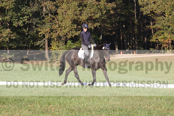 Liz Hall on Indelible, Training Horse Trials