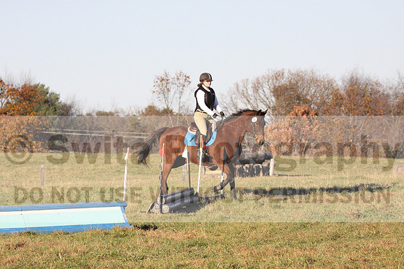 Rebecca Warren on George Elliot, Green Horse Trials Junior