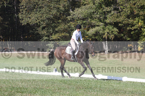 Katelyn Houston on Candela, Novice Horse Trials Junior