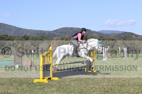 Katie Pinner on Ridgetop Robin Goodfellow, Beginner Novice Horse Trials Senior C