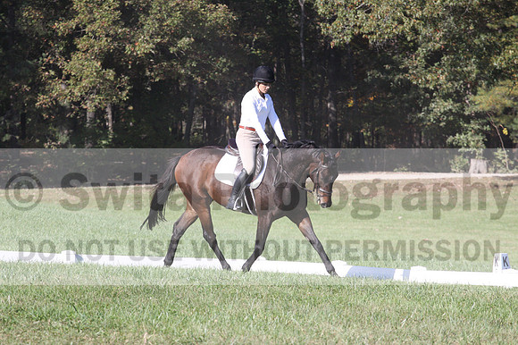 Katelyn Houston on Candela, Novice Horse Trials Junior