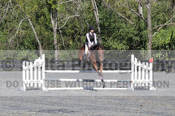 Mandolin Whitten on Thistle, Novice Horse Trials