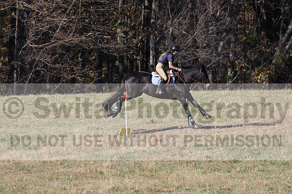 Leah Childers on Priscilla, Beginner Novice Horse Trials Junior B