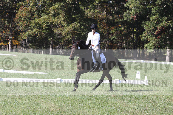 Katelyn Houston on Candela, Novice Horse Trials Junior