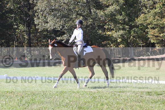 Brooklynn Hull on Challenged Accepted, Beginner Novice Horse Trials Junior A