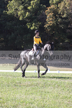 Madlen Lesesne on SBF Figaro, Advanced Green Horse Trials B