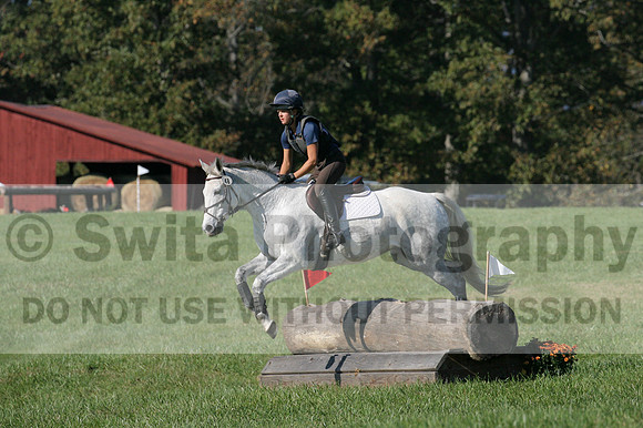 Gabby Dickerson on Jasper, Novice Horse Trials Senior B