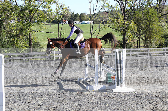 Mandolin Whitten on Thistle, Novice Horse Trials