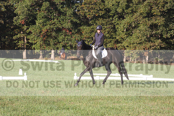 Liz Hall on Indelible, Training Horse Trials