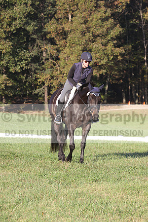 Liz Hall on Indelible, Training Horse Trials