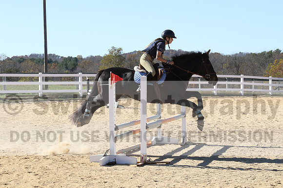 Leah Childers on Priscilla, Beginner Novice Horse Trials Junior B
