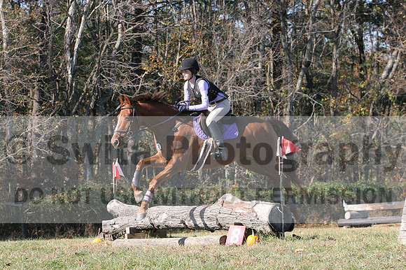 Mandolin Whitten on CJ, Beginner Novice Horse Trials Junior B