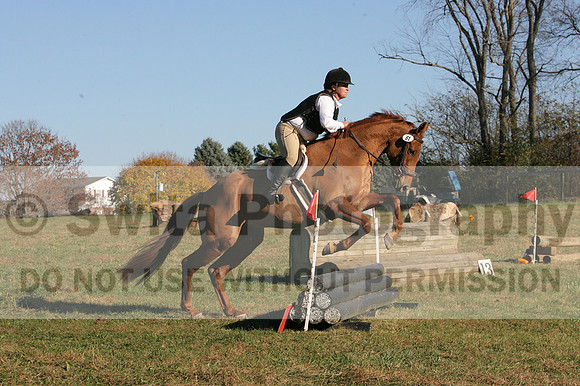 Elizabeth Brown on Adagio, Advanced Green Horse Trials Senior A