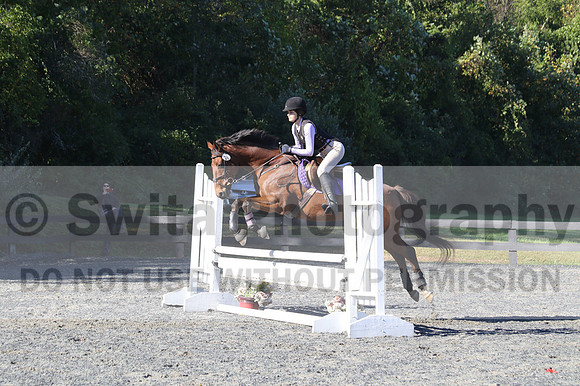 Mandolin Whitten on Thistle, Novice Horse Trials