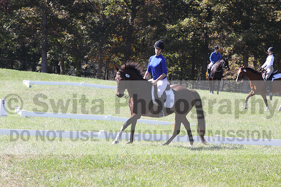 Mallory Cooper on Royal Occasion, Beginner Novice Horse Trials Junior A