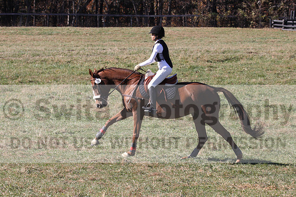 Ingrid Dunn on Ruby Redbird, Beginner Novice Horse Trials Senior C