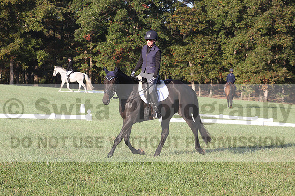 Liz Hall on Indelible, Training Horse Trials