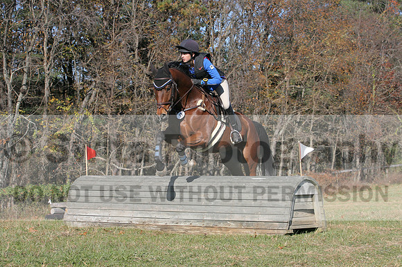 Francesca Toms on Top Secret, Novice Horse Trials Junior