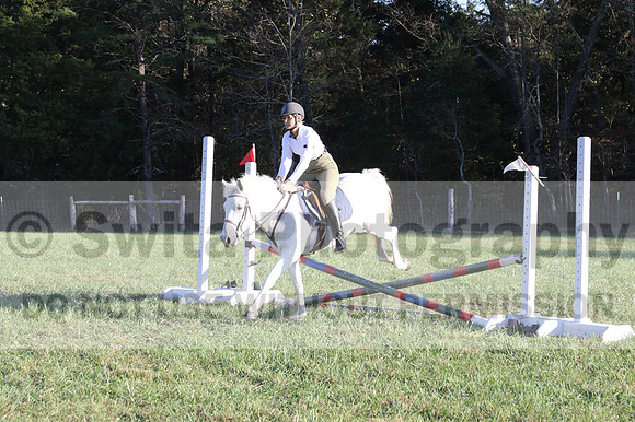 Jeanne Jeffer on Snowball's Chance, Green Horse Trials