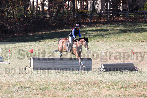 Francesca Toms on Top Secret, Novice Horse Trials Junior