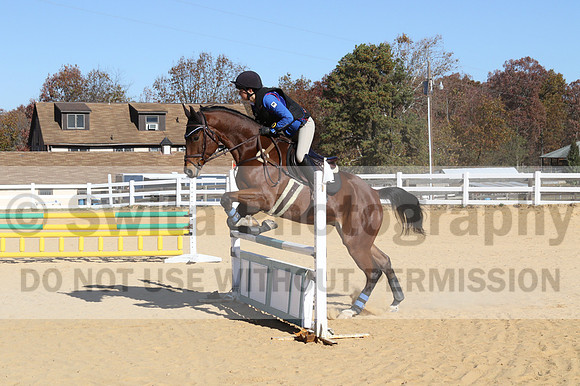 Francesca Toms on Top Secret, Novice Horse Trials Junior
