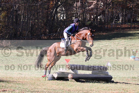 Maegan Bingham on Tribal Prospect, Novice Horse Trials Senior