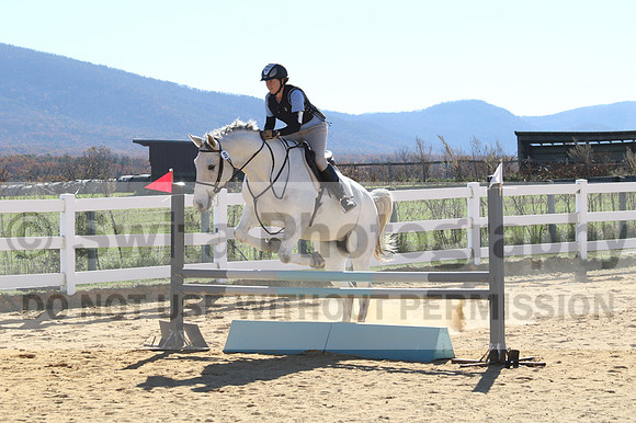 Louise Carelsen on Penny, Beginner Novice Horse Trials Senior C