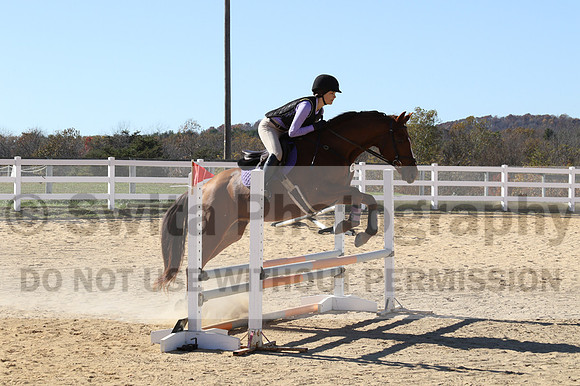 Mandolin Whitten on CJ, Beginner Novice Horse Trials Junior B